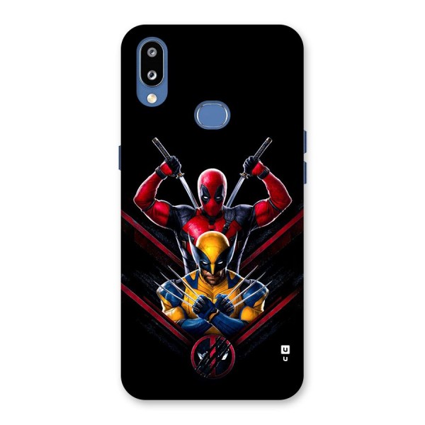 Logan And Wade Back Case for Galaxy M01s