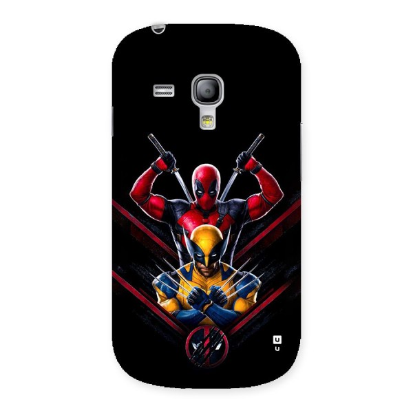 Logan And Wade Back Case for Galaxy S3 Mini