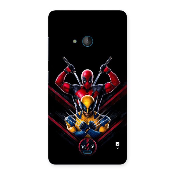 Logan And Wade Back Case for Lumia 540