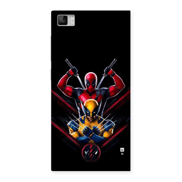 Logan And Wade Back Case for Mi3