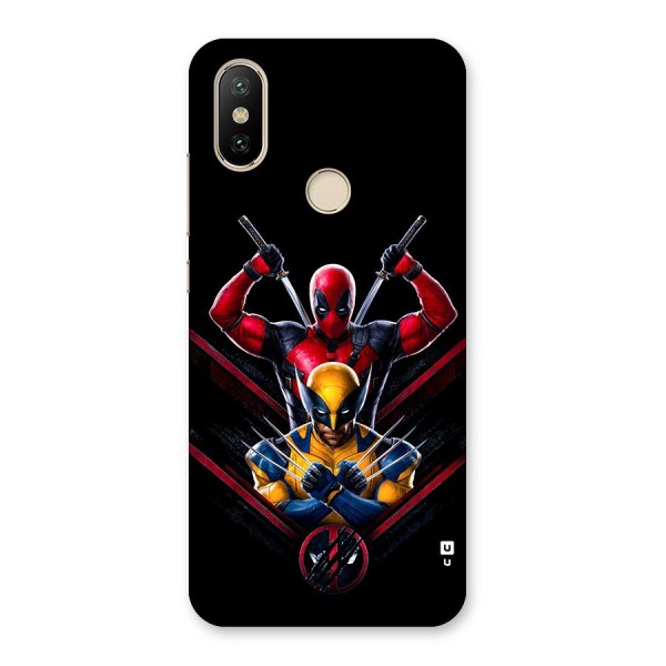 Logan And Wade Back Case for Mi A2