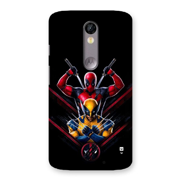 Logan And Wade Back Case for Moto X Force