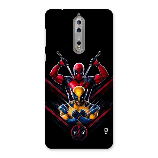 Logan And Wade Back Case for Nokia 8