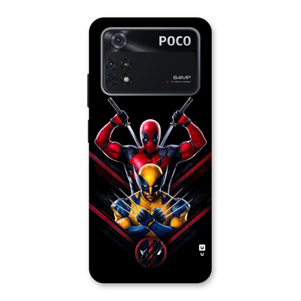 Logan And Wade Back Case for Poco M4 Pro 4G