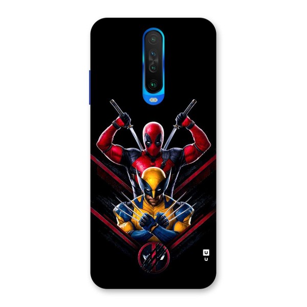 Logan And Wade Back Case for Poco X2