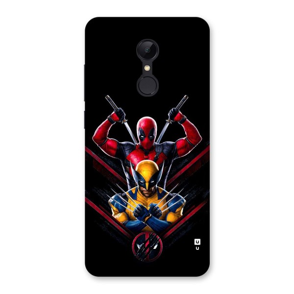 Logan And Wade Back Case for Redmi 5