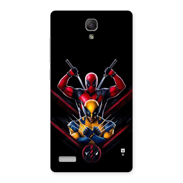 Logan And Wade Back Case for Redmi Note