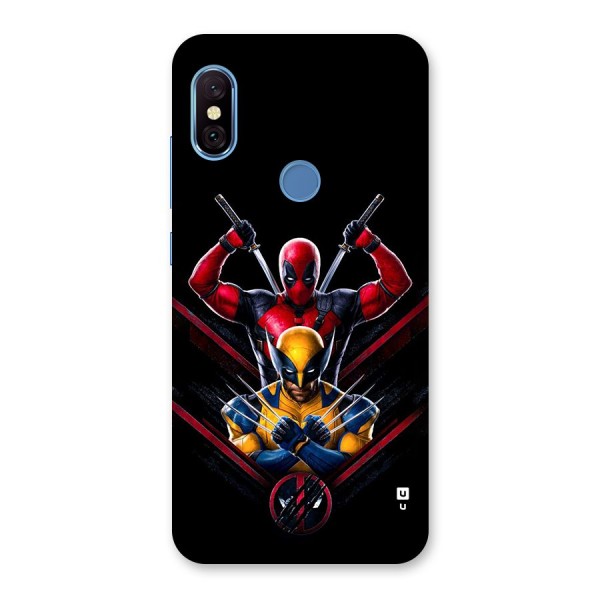 Logan And Wade Back Case for Redmi Note 6 Pro