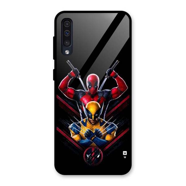 Logan And Wade Glass Back Case for Galaxy A50