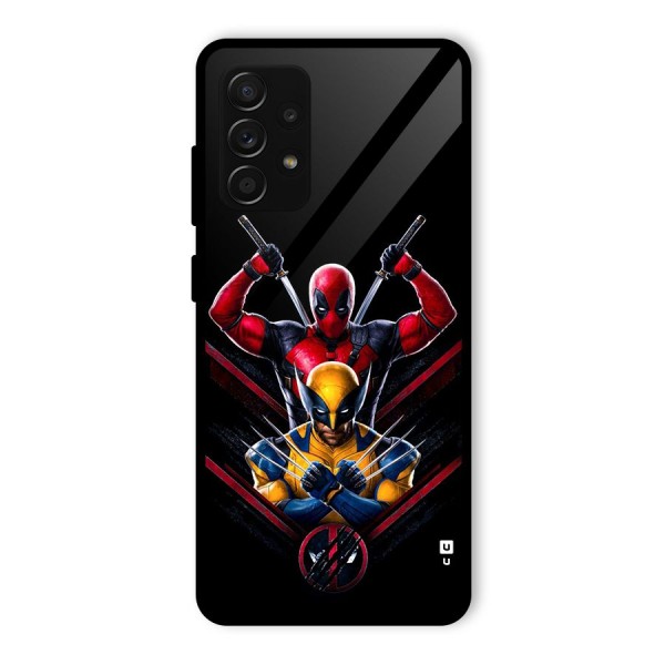 Logan And Wade Glass Back Case for Galaxy A53 5G