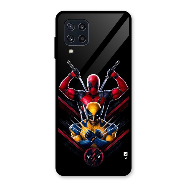 Logan And Wade Glass Back Case for Galaxy M32