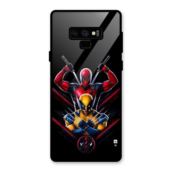 Logan And Wade Glass Back Case for Galaxy Note 9