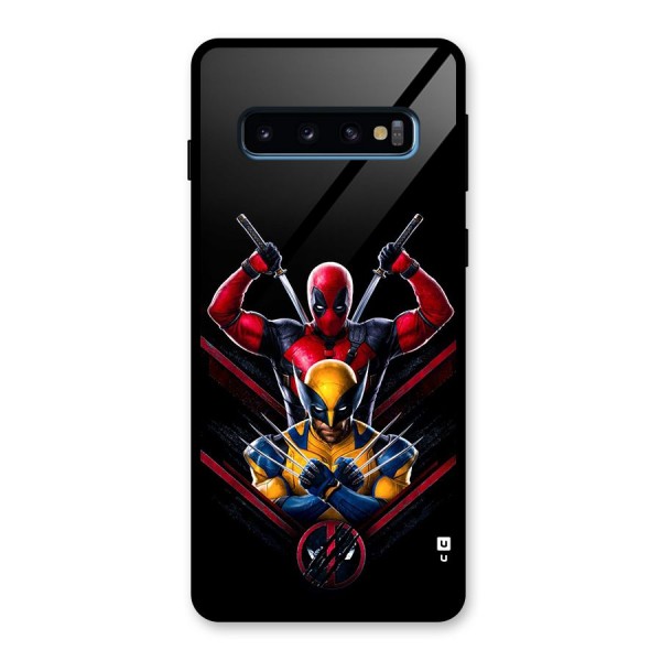 Logan And Wade Glass Back Case for Galaxy S10