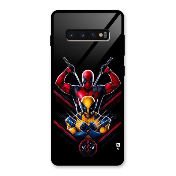 Logan And Wade Glass Back Case for Galaxy S10 Plus