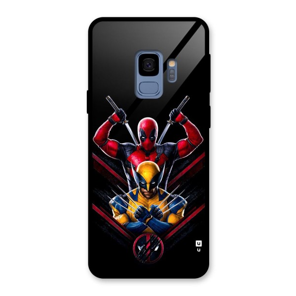 Logan And Wade Glass Back Case for Galaxy S9