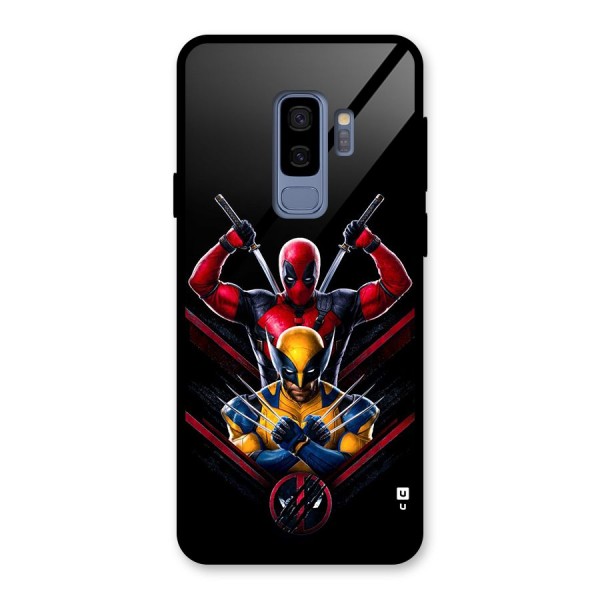 Logan And Wade Glass Back Case for Galaxy S9 Plus