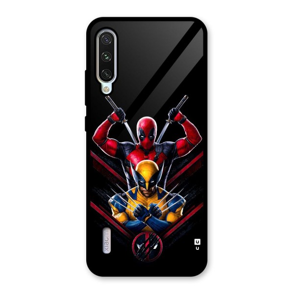 Logan And Wade Glass Back Case for Mi A3