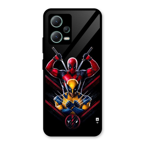 Logan And Wade Glass Back Case for Poco X5