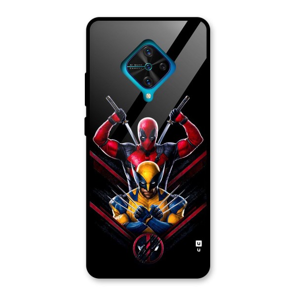 Logan And Wade Glass Back Case for Vivo S1 Pro