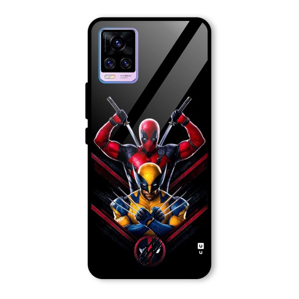 Logan And Wade Glass Back Case for Vivo V20 Pro