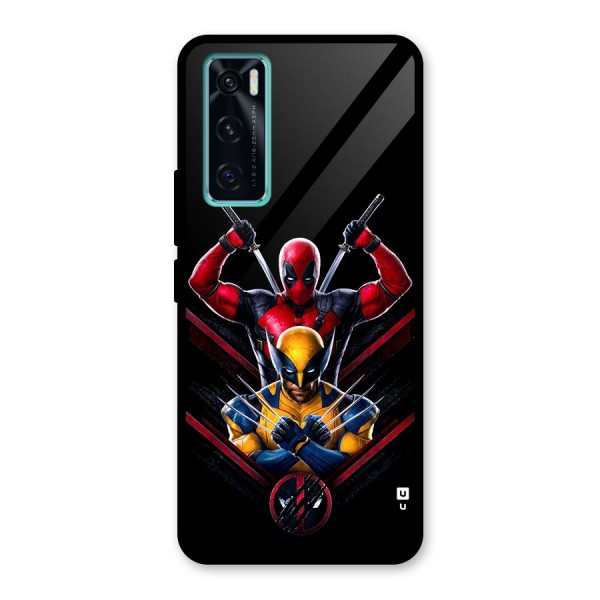 Logan And Wade Glass Back Case for Vivo V20 SE