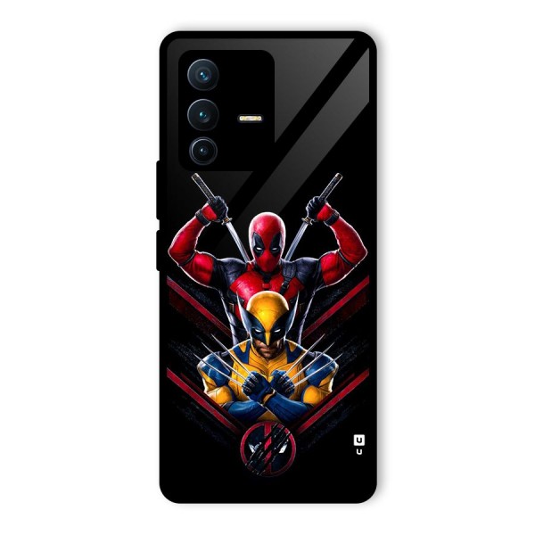 Logan And Wade Glass Back Case for Vivo V23 Pro