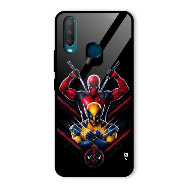 Logan And Wade Glass Back Case for Vivo Y17