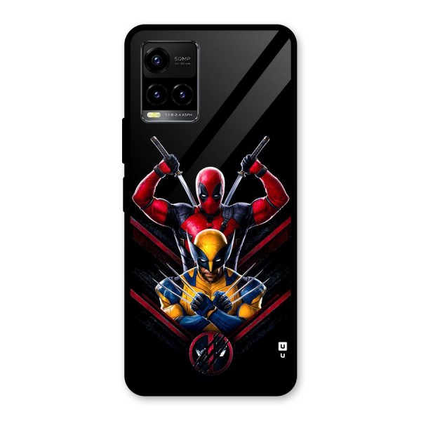 Logan And Wade Glass Back Case for Vivo Y21A