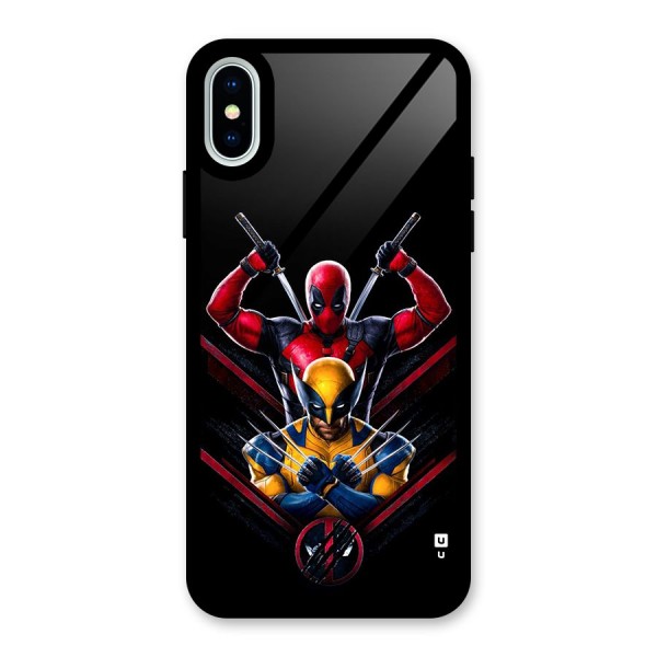 Logan And Wade Glass Back Case for iPhone X