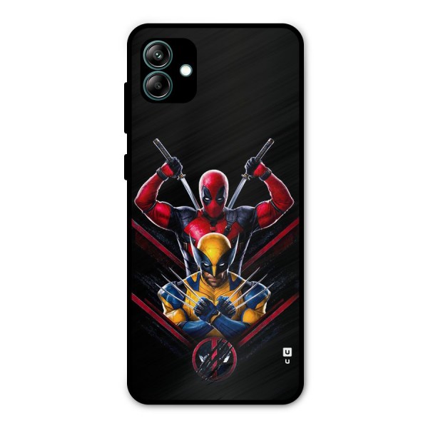 Logan And Wade Metal Back Case for Galaxy A04