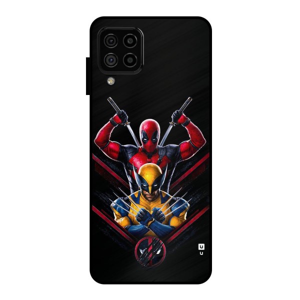 Logan And Wade Metal Back Case for Galaxy A22 4G