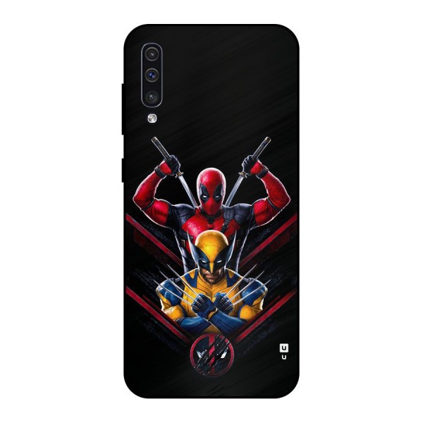 Logan And Wade Metal Back Case for Galaxy A50