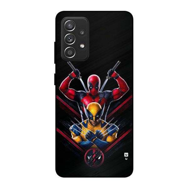 Logan And Wade Metal Back Case for Galaxy A52s 5G