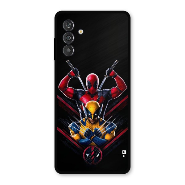 Logan And Wade Metal Back Case for Galaxy F13