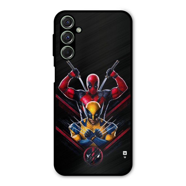 Logan And Wade Metal Back Case for Galaxy F34