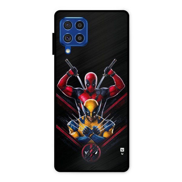 Logan And Wade Metal Back Case for Galaxy F62