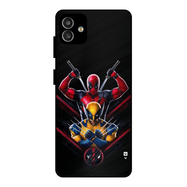 Logan And Wade Metal Back Case for Galaxy M13 5G