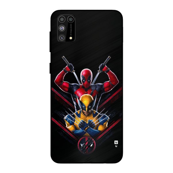 Logan And Wade Metal Back Case for Galaxy M31