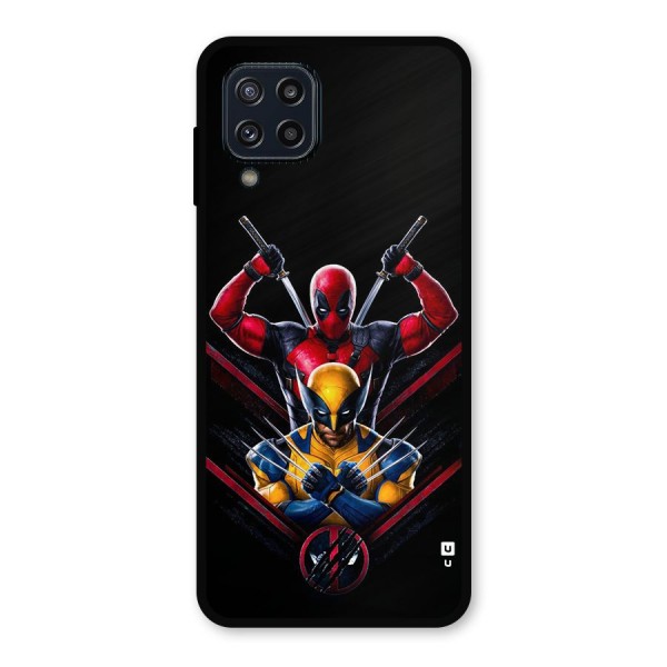 Logan And Wade Metal Back Case for Galaxy M32