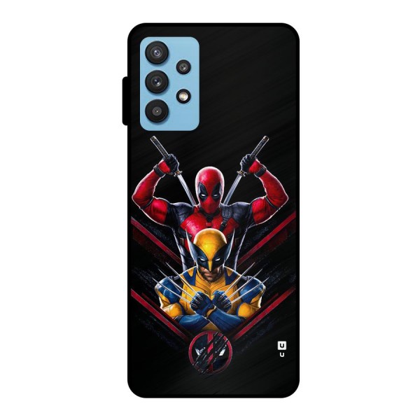 Logan And Wade Metal Back Case for Galaxy M32 5G