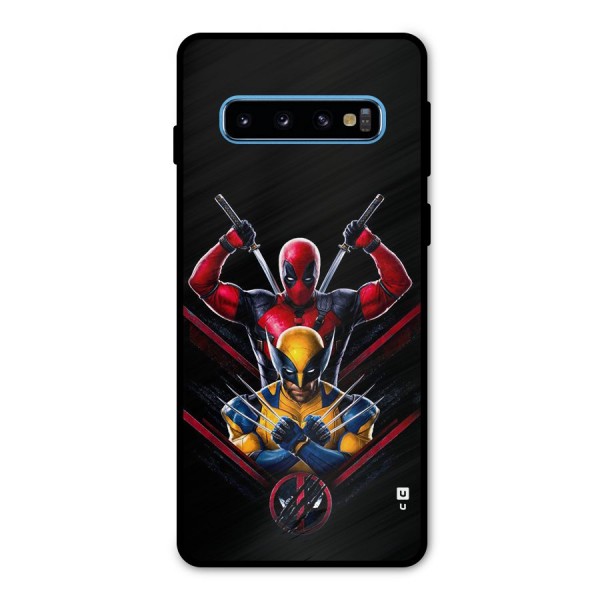 Logan And Wade Metal Back Case for Galaxy S10