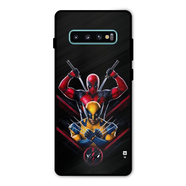 Logan And Wade Metal Back Case for Galaxy S10 Plus