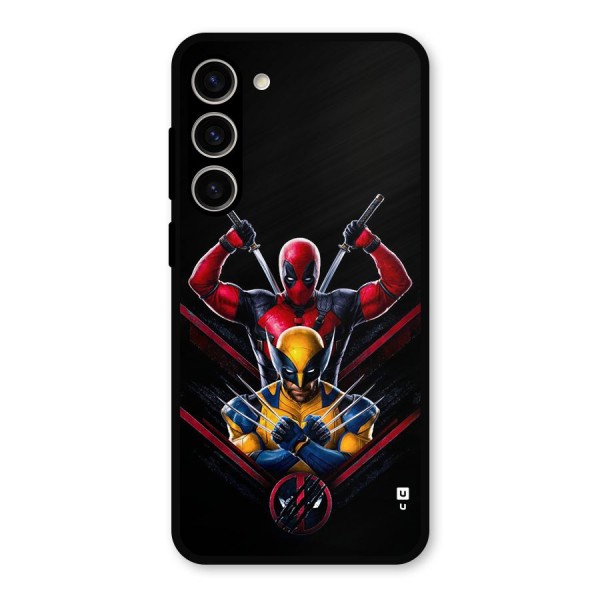 Logan And Wade Metal Back Case for Galaxy S23 Plus