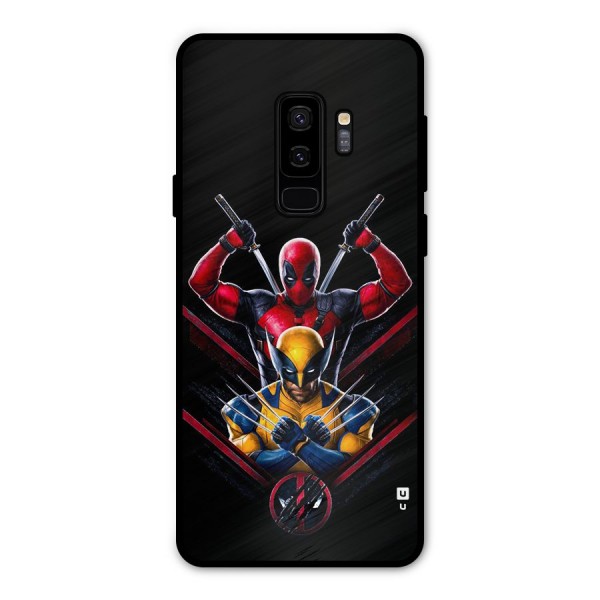 Logan And Wade Metal Back Case for Galaxy S9 Plus