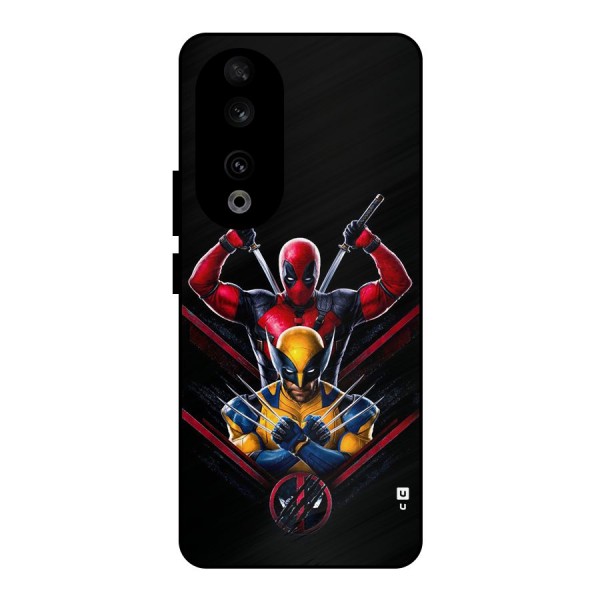 Logan And Wade Metal Back Case for Honor 90