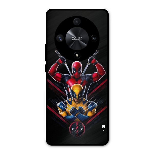 Logan And Wade Metal Back Case for Honor X9b