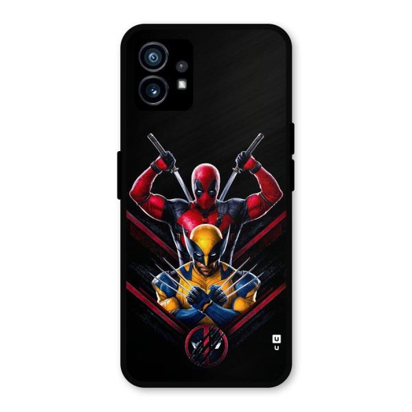 Logan And Wade Metal Back Case for Nothing Phone 1