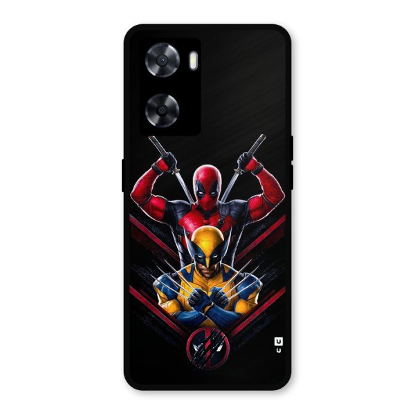 Logan And Wade Metal Back Case for Oppo A77