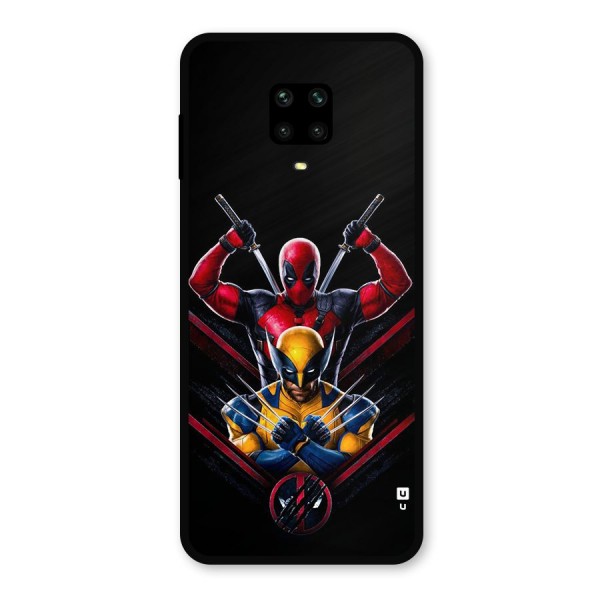 Logan And Wade Metal Back Case for Poco M2