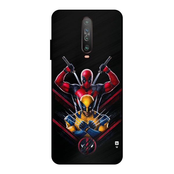 Logan And Wade Metal Back Case for Poco X2